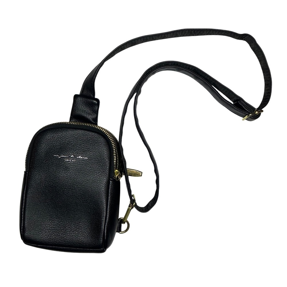 INICAT Crossbody Cell‎ Phone Bag Small Shoulder Bag Wallet Purse Black